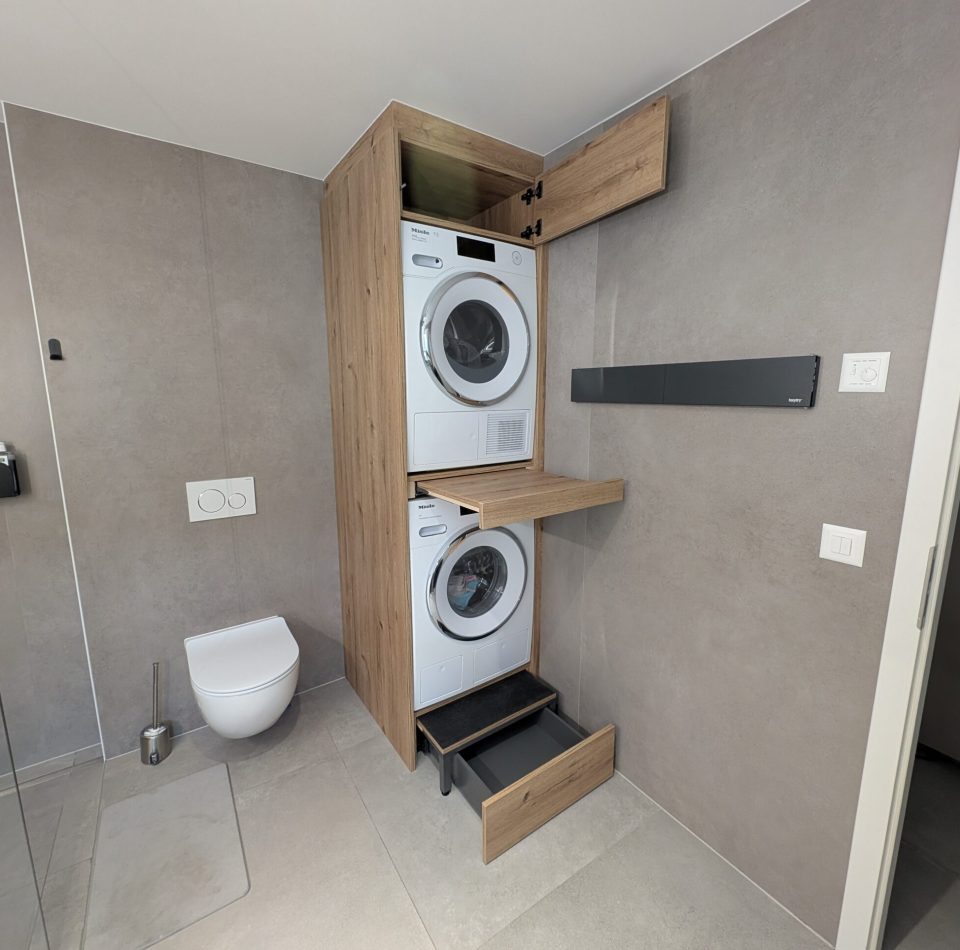 Meuble pour machines sur‑mesure